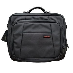 CODi Bags Codi Travel Laptop Bag Briefcase Adjustable Shoulder Strap Black Canvas Nwot Poshmark